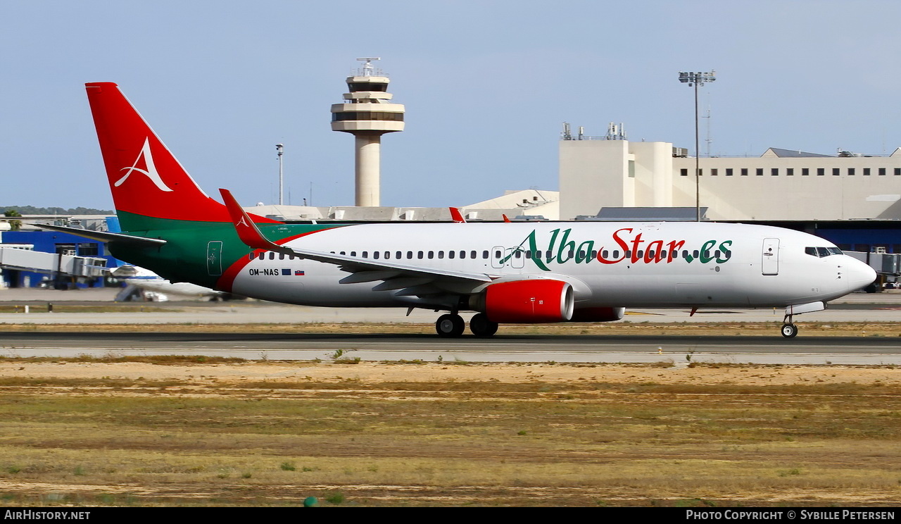 Aircraft Photo of OM-NAS | Boeing 737-86J | AlbaStar | AirHistory.net #378942