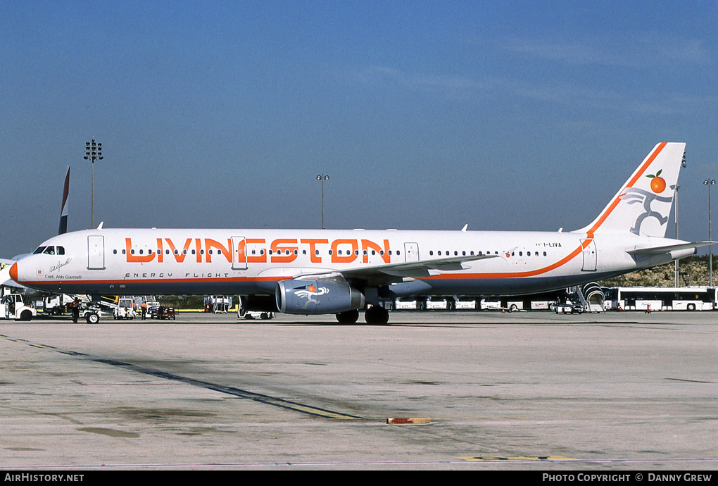 Aircraft Photo of I-LIVA | Airbus A321-231 | Livingston Energy Flight | AirHistory.net #378943
