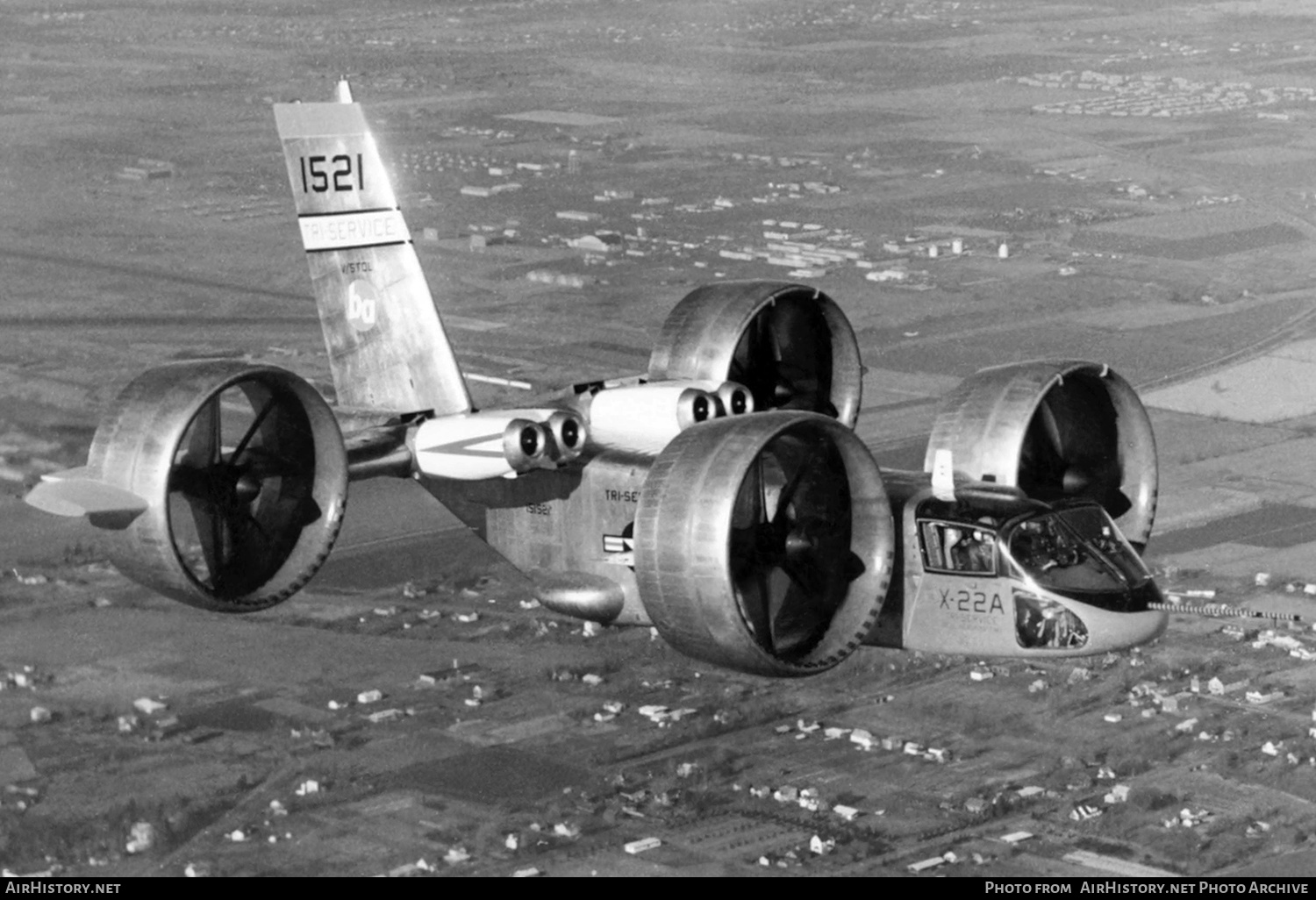 Aircraft Photo of 151521 / 1521 | Bell X-22A | USA - Navy | AirHistory.net #378948