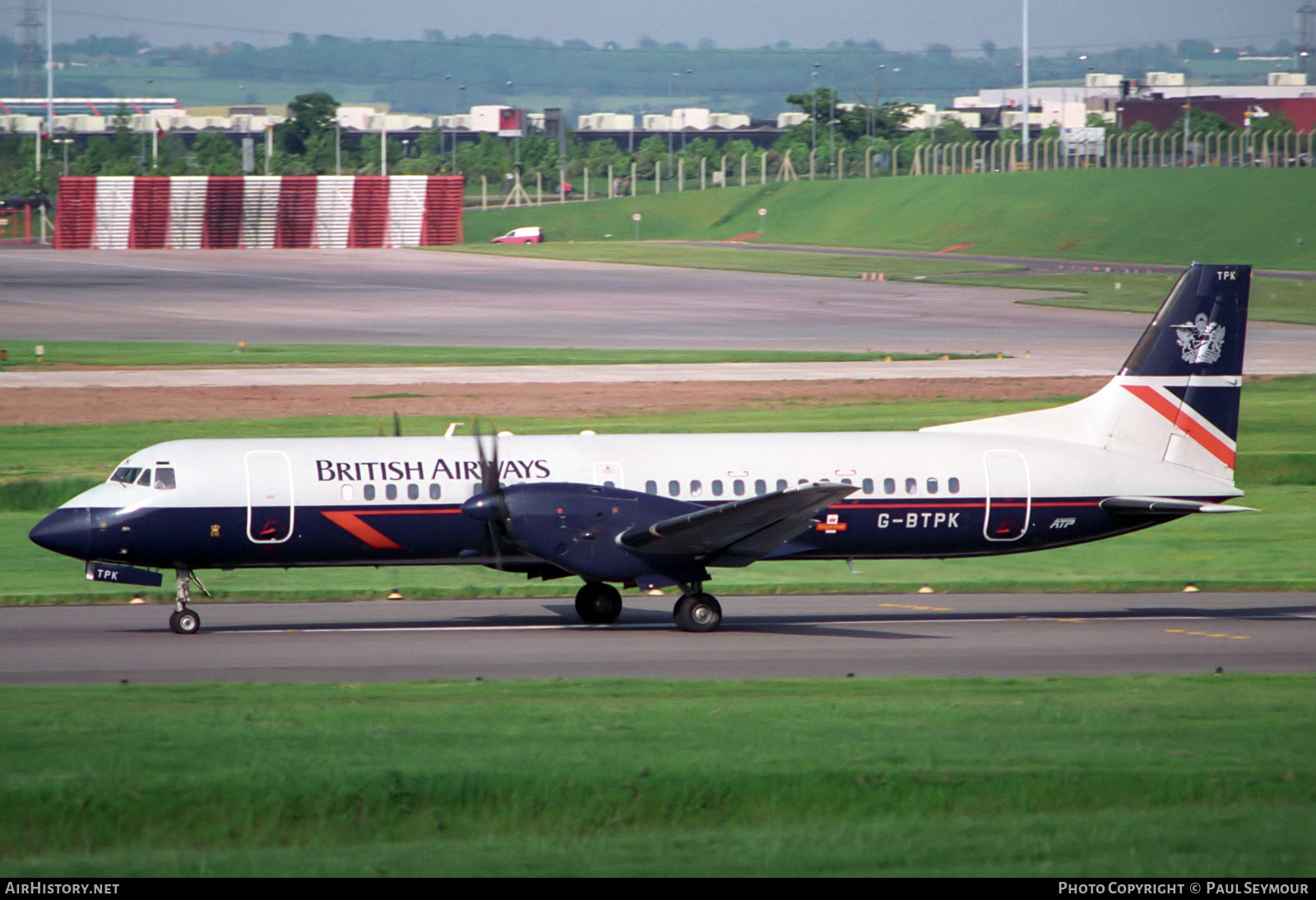Aircraft Photo of G-BTPK | British Aerospace ATP | British Airways | AirHistory.net #378952
