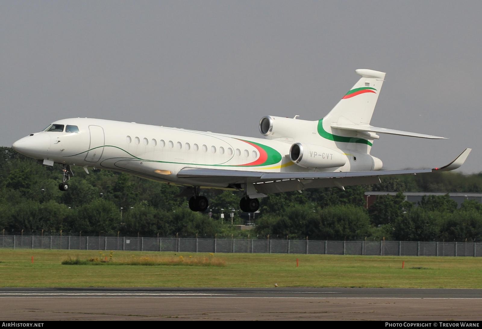 Aircraft Photo of VP-CVT | Dassault Falcon 8X | AirHistory.net #378959