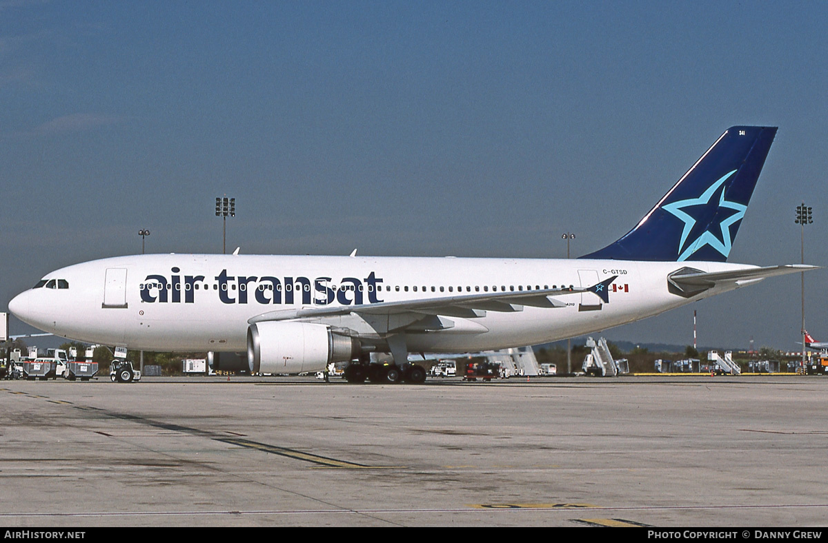 Aircraft Photo of C-GTSD | Airbus A310-304 | Air Transat | AirHistory.net #378965