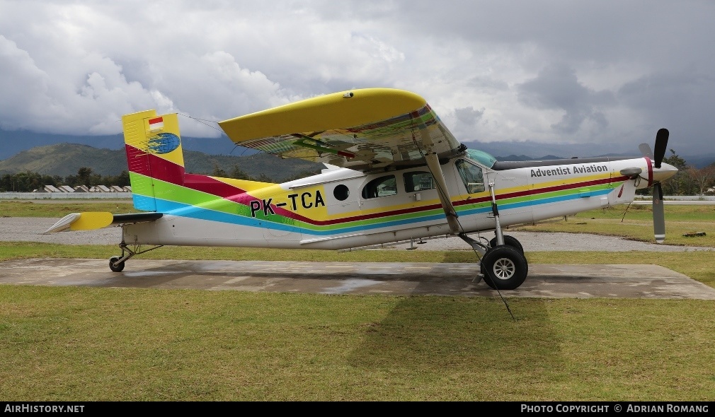 Aircraft Photo of PK-TCA | Pilatus PC-6/B2-H4 Turbo Porter | Seventh-Day Adventist Church | AirHistory.net #378966