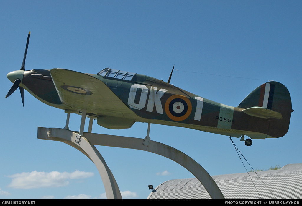 Aircraft Photo of P3854 | Hawker Hurricane (model) | UK - Air Force | AirHistory.net #378996