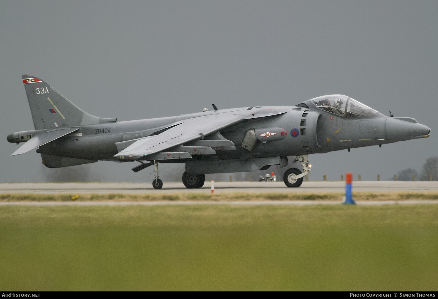 Aircraft Photo of ZD404 | British Aerospace Harrier GR7A | UK - Air Force | AirHistory.net #378998