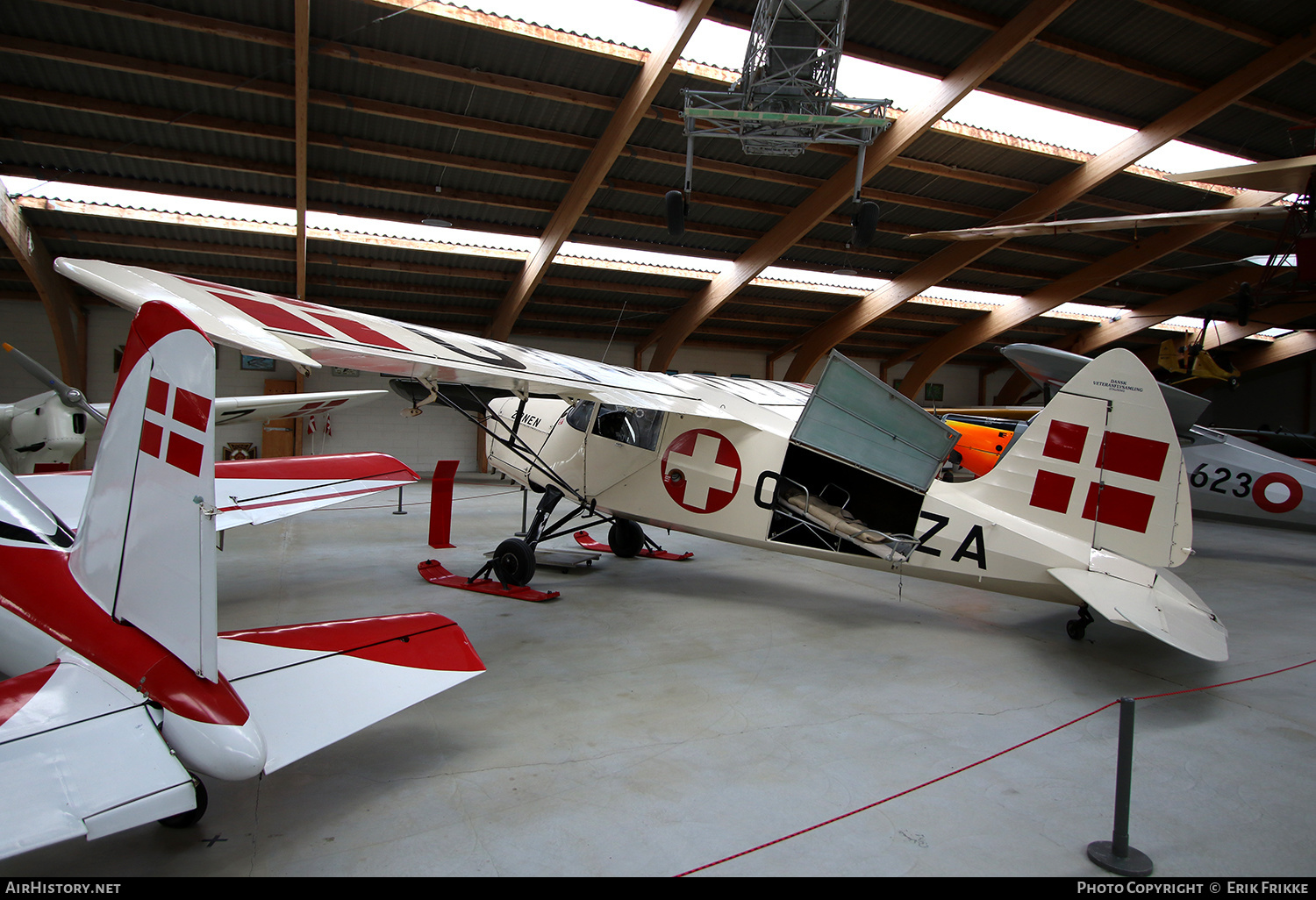 Aircraft Photo of OY-DZA | SAI KZ IIIU-2 | Dansk Veteranflysamling | Zone-Redningskorpset - Zonen | AirHistory.net #379001