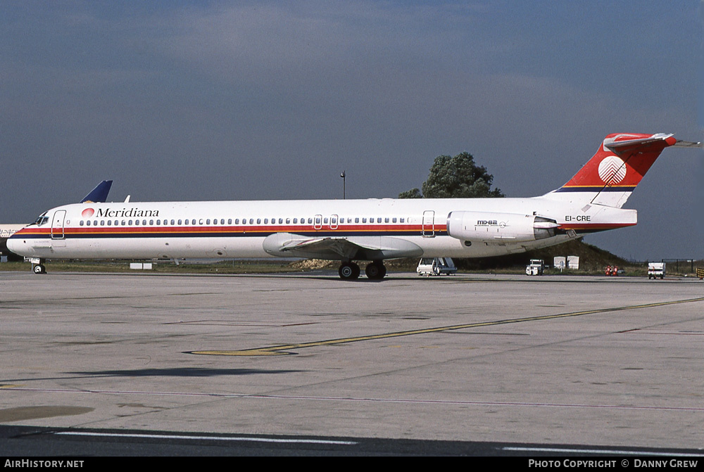 Aircraft Photo of EI-CRE | McDonnell Douglas MD-83 (DC-9-83) | Meridiana | AirHistory.net #379015