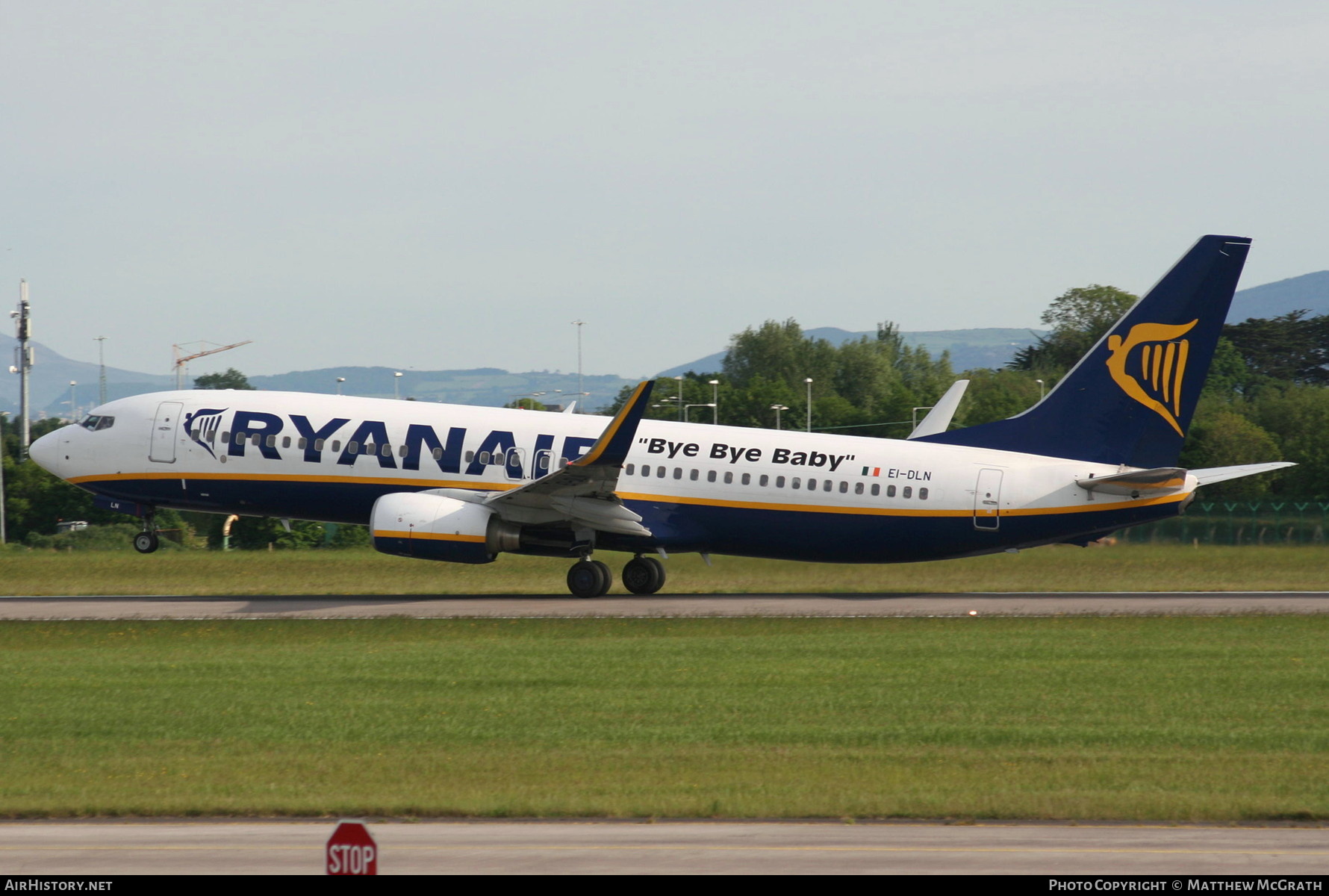Aircraft Photo of EI-DLN | Boeing 737-8AS | Ryanair | AirHistory.net #379026