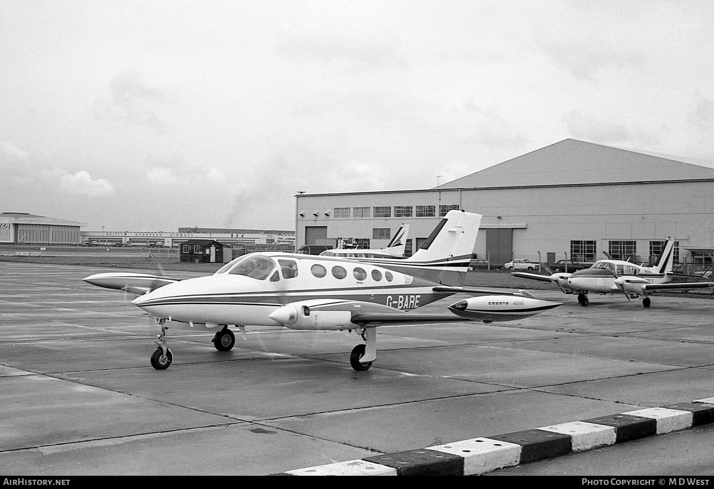 Aircraft Photo of G-BARE | Cessna 414 | AirHistory.net #379032