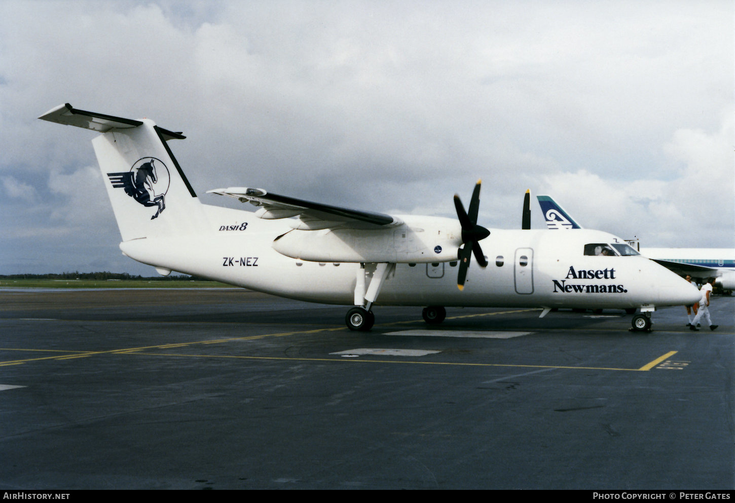 Aircraft Photo of ZK-NEZ | De Havilland Canada DHC-8-102 Dash 8 | Ansett Newmans. | AirHistory.net #379044