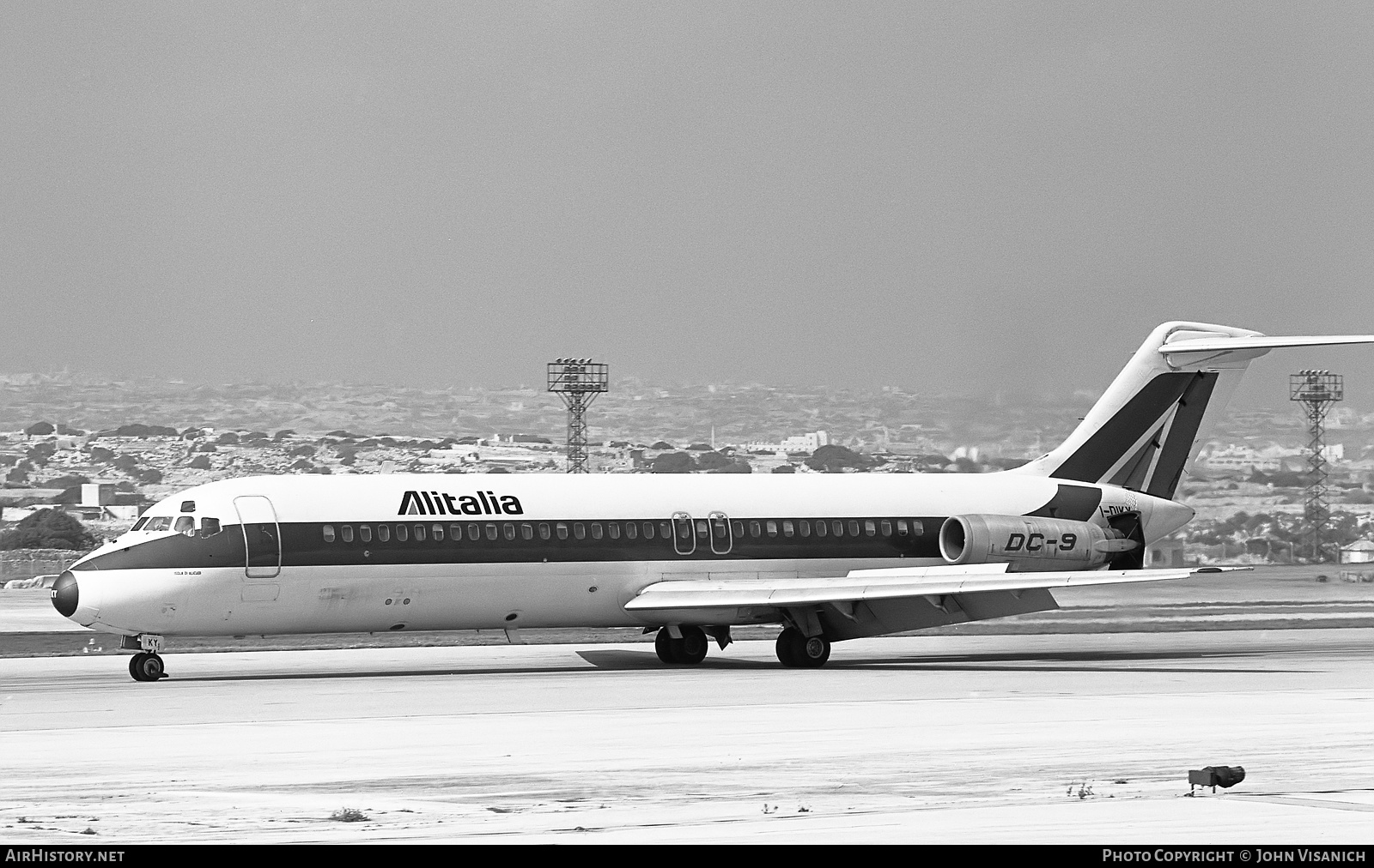 Aircraft Photo of I-DIKY | McDonnell Douglas DC-9-32 | Alitalia | AirHistory.net #379051