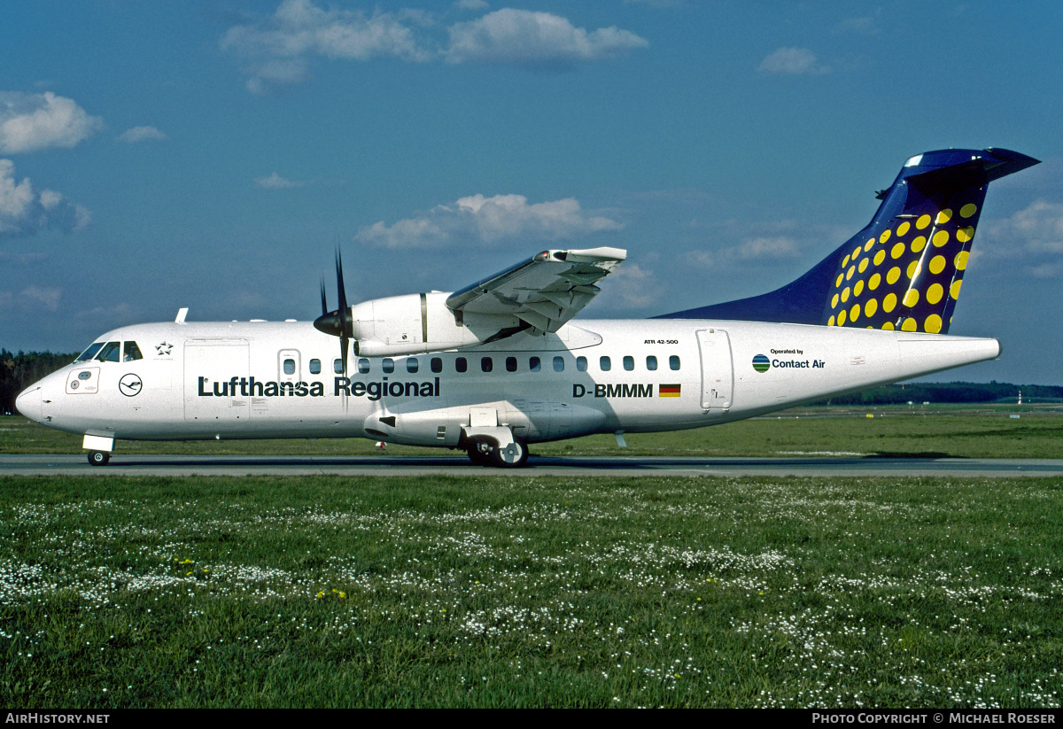 Aircraft Photo of D-BMMM | ATR ATR-42-500 | Lufthansa Regional | AirHistory.net #379056