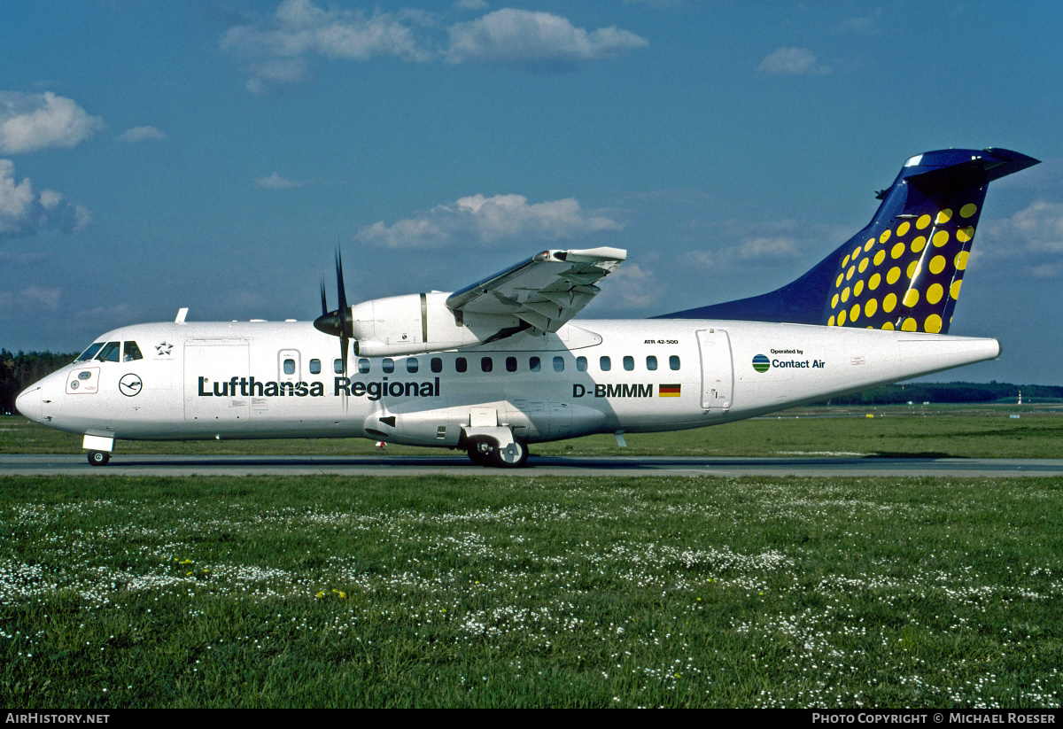 Aircraft Photo of D-BMMM | ATR ATR-42-500 | Lufthansa Regional | AirHistory.net #379056