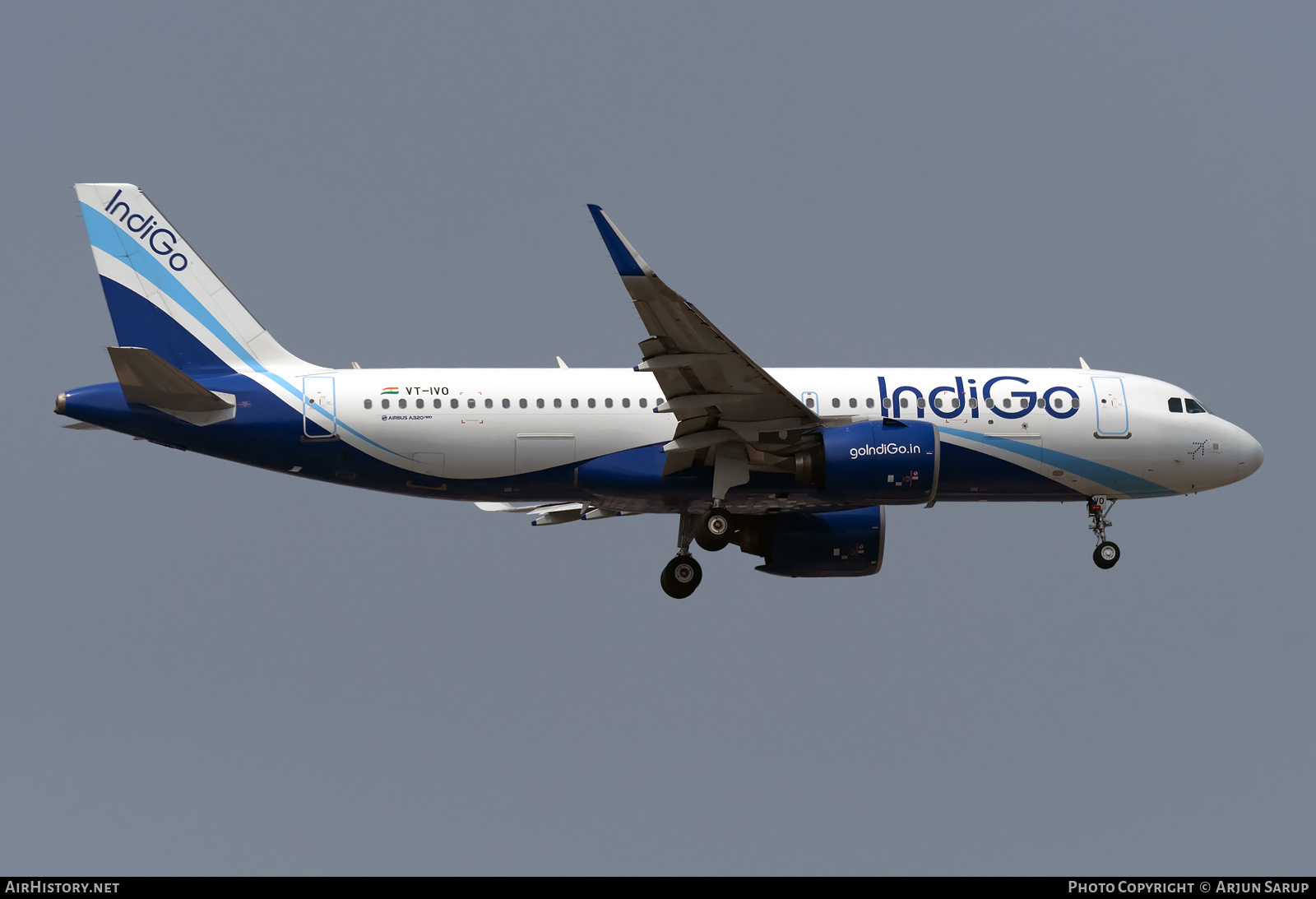 Aircraft Photo of VT-IVO | Airbus A320-271N | IndiGo | AirHistory.net #379076
