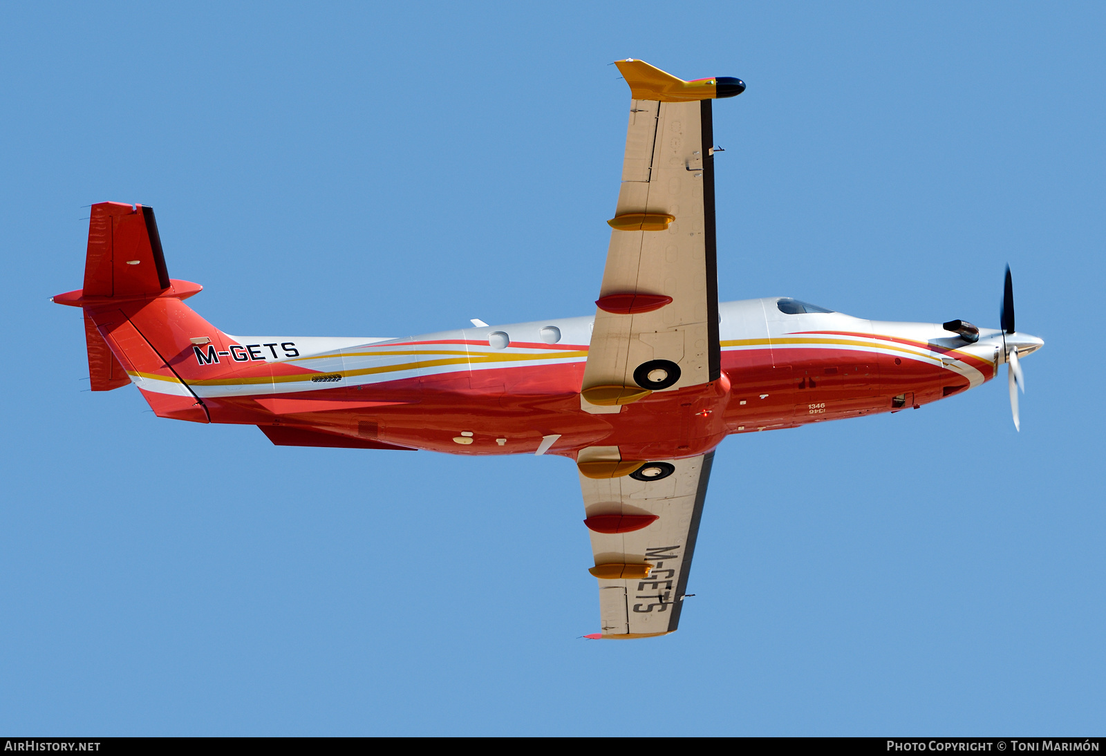 Aircraft Photo of M-GETS | Pilatus PC-12NG (PC-12/47E) | AirHistory.net #379083