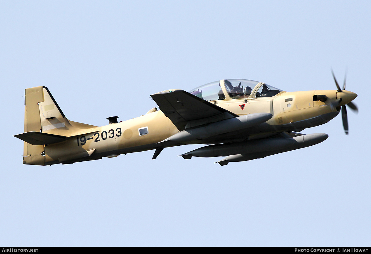 Aircraft Photo of 19-2033 | Embraer A-29B Super Tucano | USA - Air Force | AirHistory.net #379092