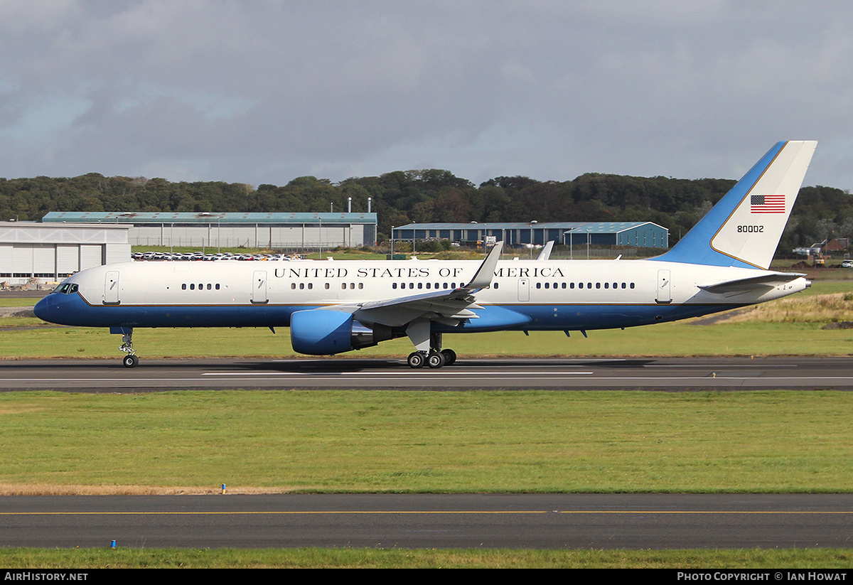 Aircraft Photo of 98-0002 / 80002 | Boeing C-32A (757-200) | USA - Air Force | AirHistory.net #379097