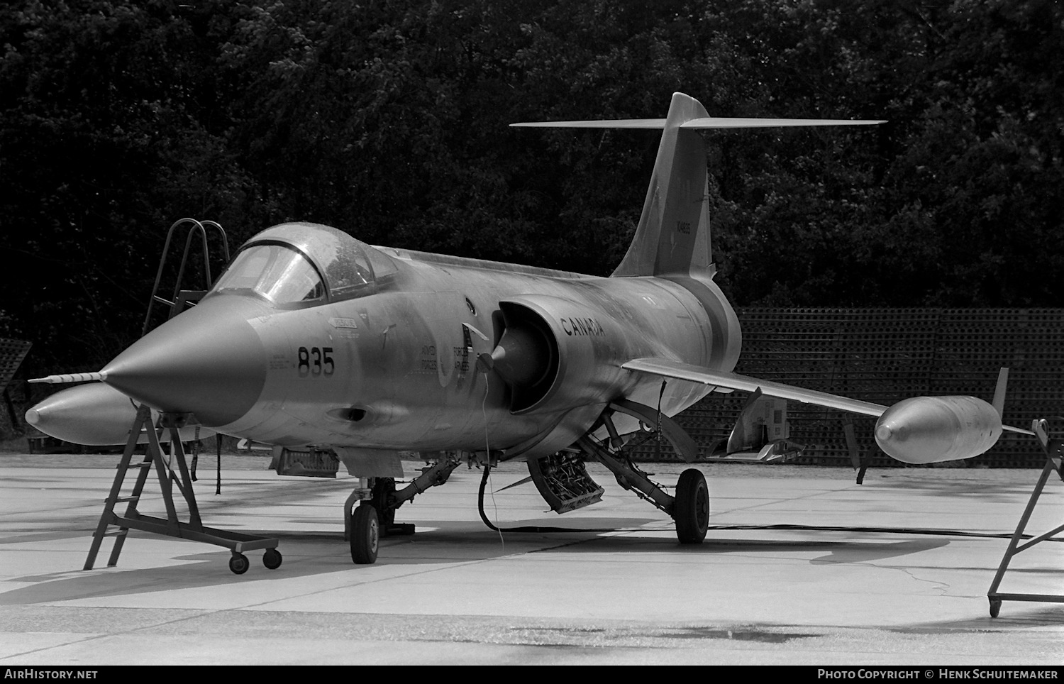 Aircraft Photo of 104835 | Canadair CF-104 Starfighter | Canada - Air Force | AirHistory.net #379111