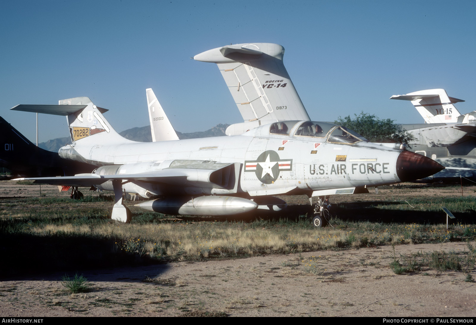Aircraft Photo of 57-282 / 70282 | McDonnell F-101B Voodoo | USA - Air Force | AirHistory.net #379114