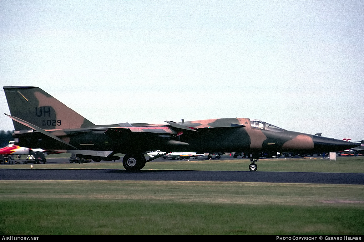 Aircraft Photo of 68-0029 / AF68-029 | General Dynamics F-111E Aardvark | USA - Air Force | AirHistory.net #379120