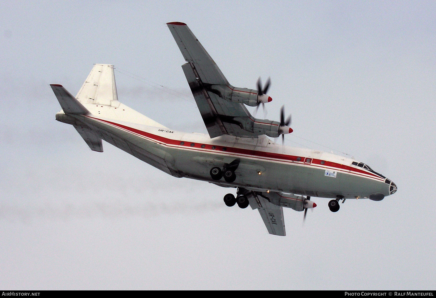 Aircraft Photo of UR-CAK | Antonov An-12BP | AirHistory.net #379124