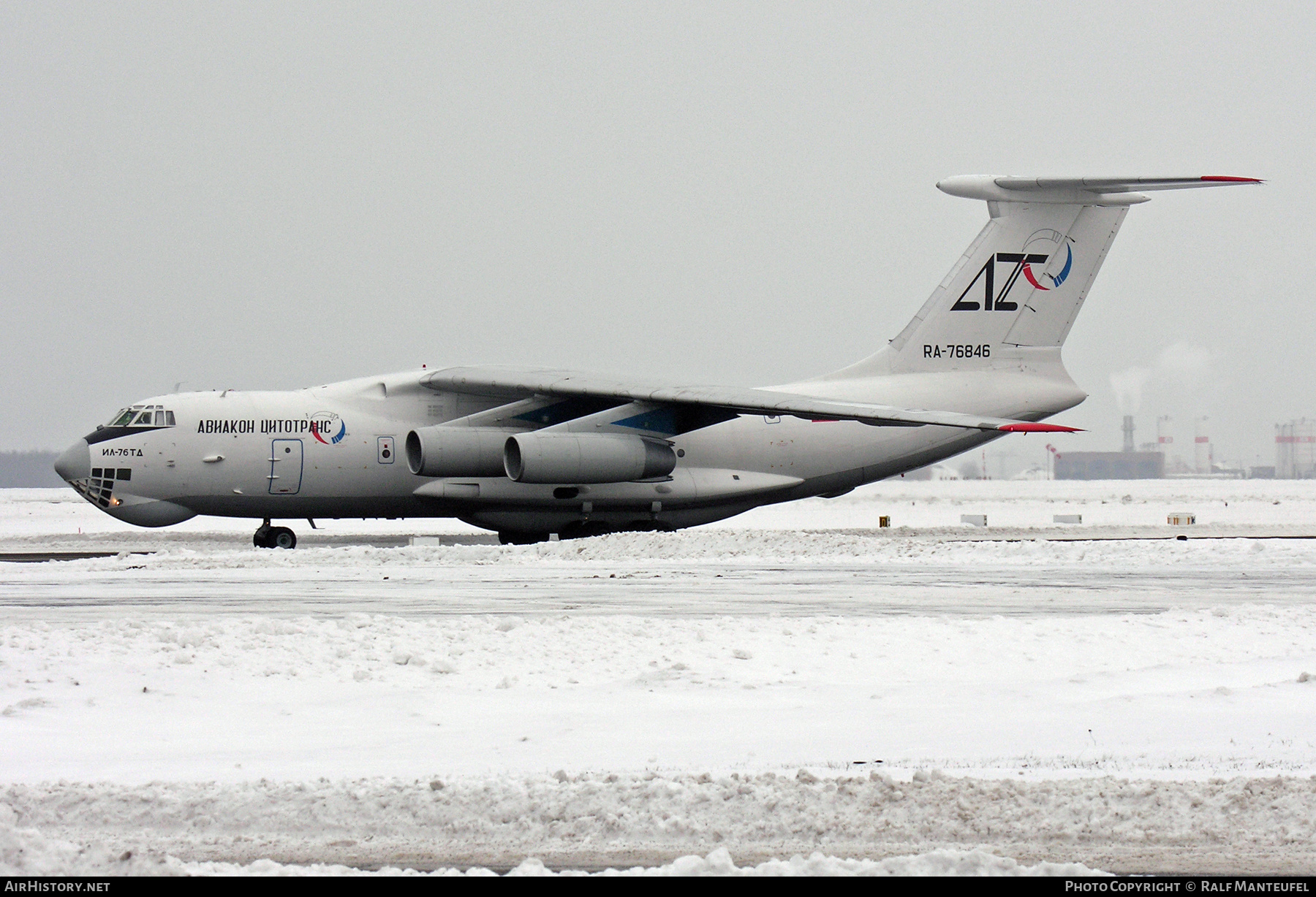 Aircraft Photo of RA-76846 | Ilyushin Il-76TD | Aviacon Zitotrans | AirHistory.net #379126