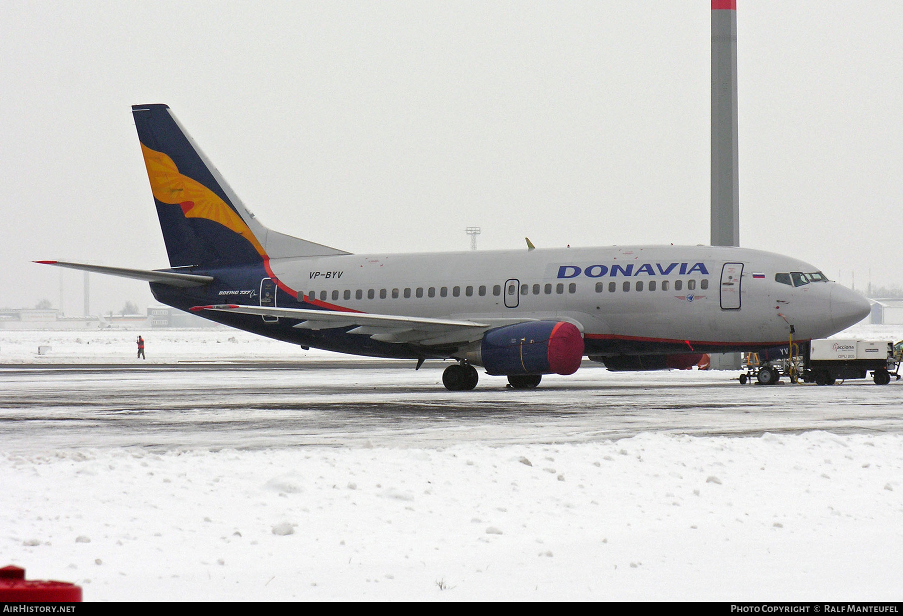 Aircraft Photo of VP-BYV | Boeing 737-5Q8 | Donavia | AirHistory.net #379128