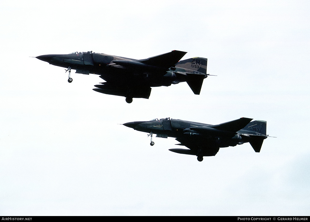 Aircraft Photo of 72-0153 / AF72-153 | McDonnell Douglas RF-4C Phantom II | USA - Air Force | AirHistory.net #379132