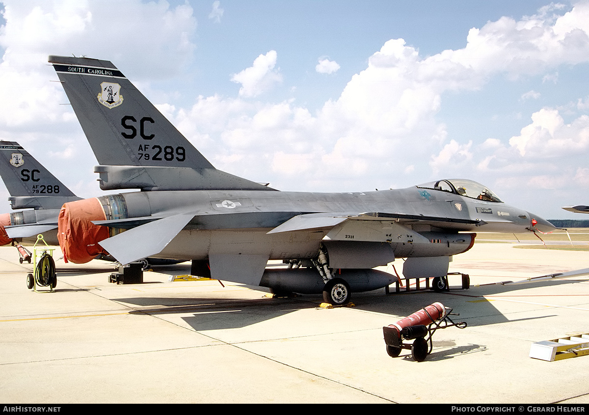 Aircraft Photo of 79-0289 / AF79-289 | General Dynamics F-16A Fighting Falcon | USA - Air Force | AirHistory.net #379142