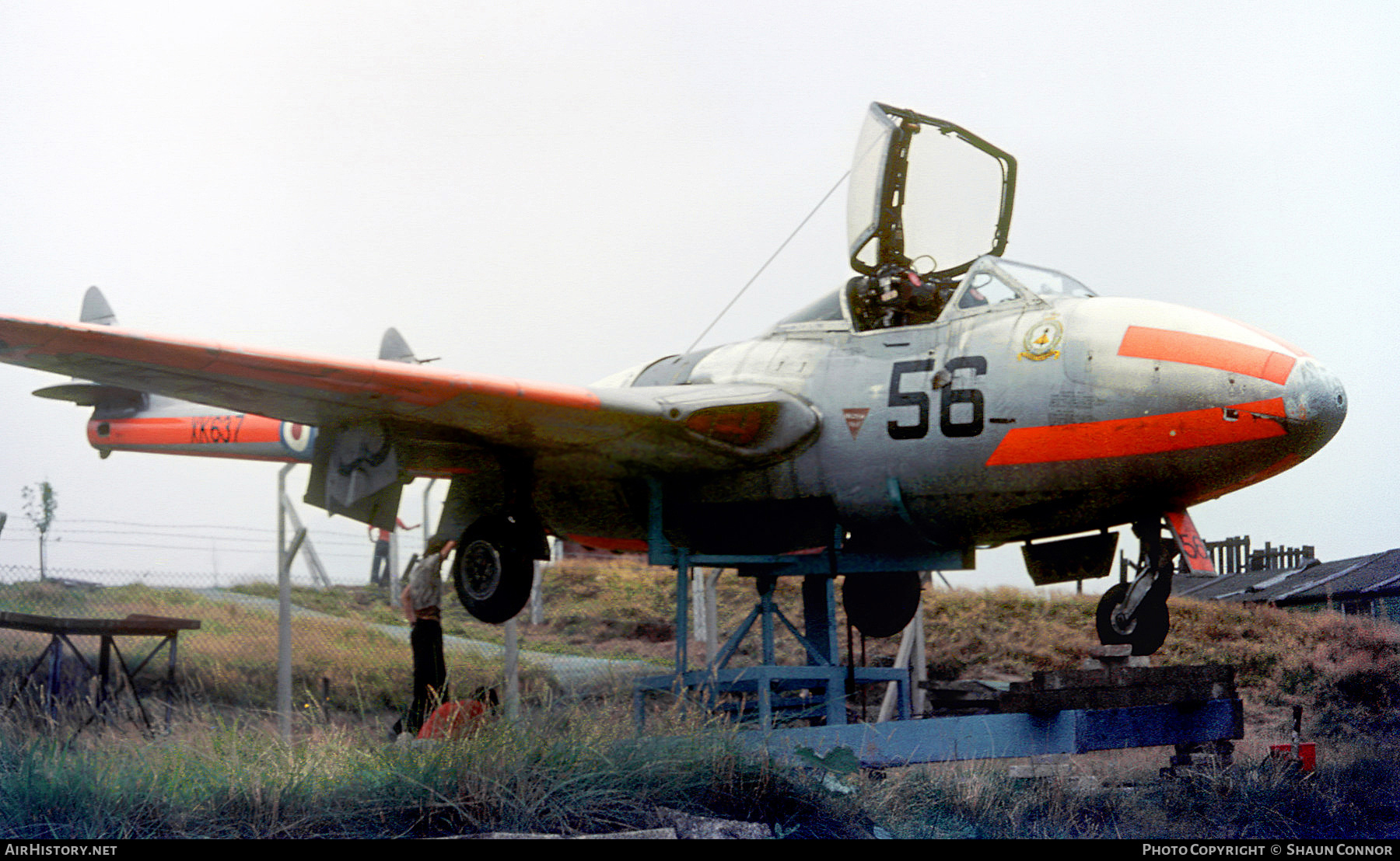 Aircraft Photo of XK637 | De Havilland D.H. 115 Vampire T11 | UK - Air Force | AirHistory.net #379152