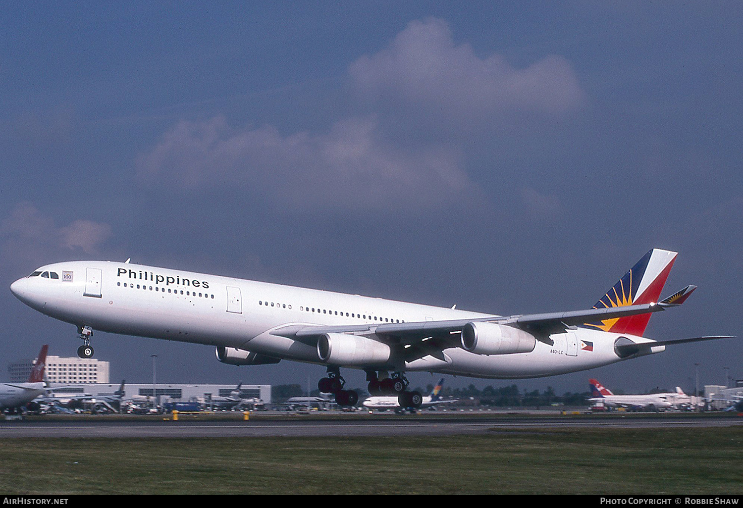 Aircraft Photo of A4O-LC | Airbus A340-312 | Philippine Airlines | AirHistory.net #379164
