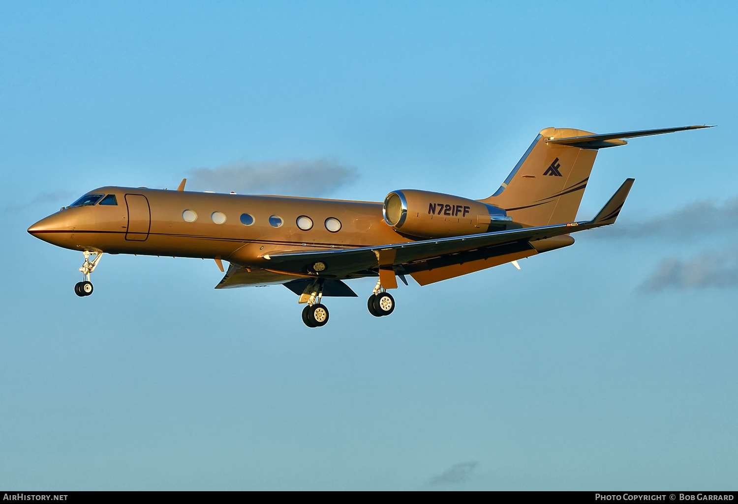 Aircraft Photo of N721FF | Gulfstream Aerospace G-IV Gulfstream IV-SP | AirHistory.net #379182
