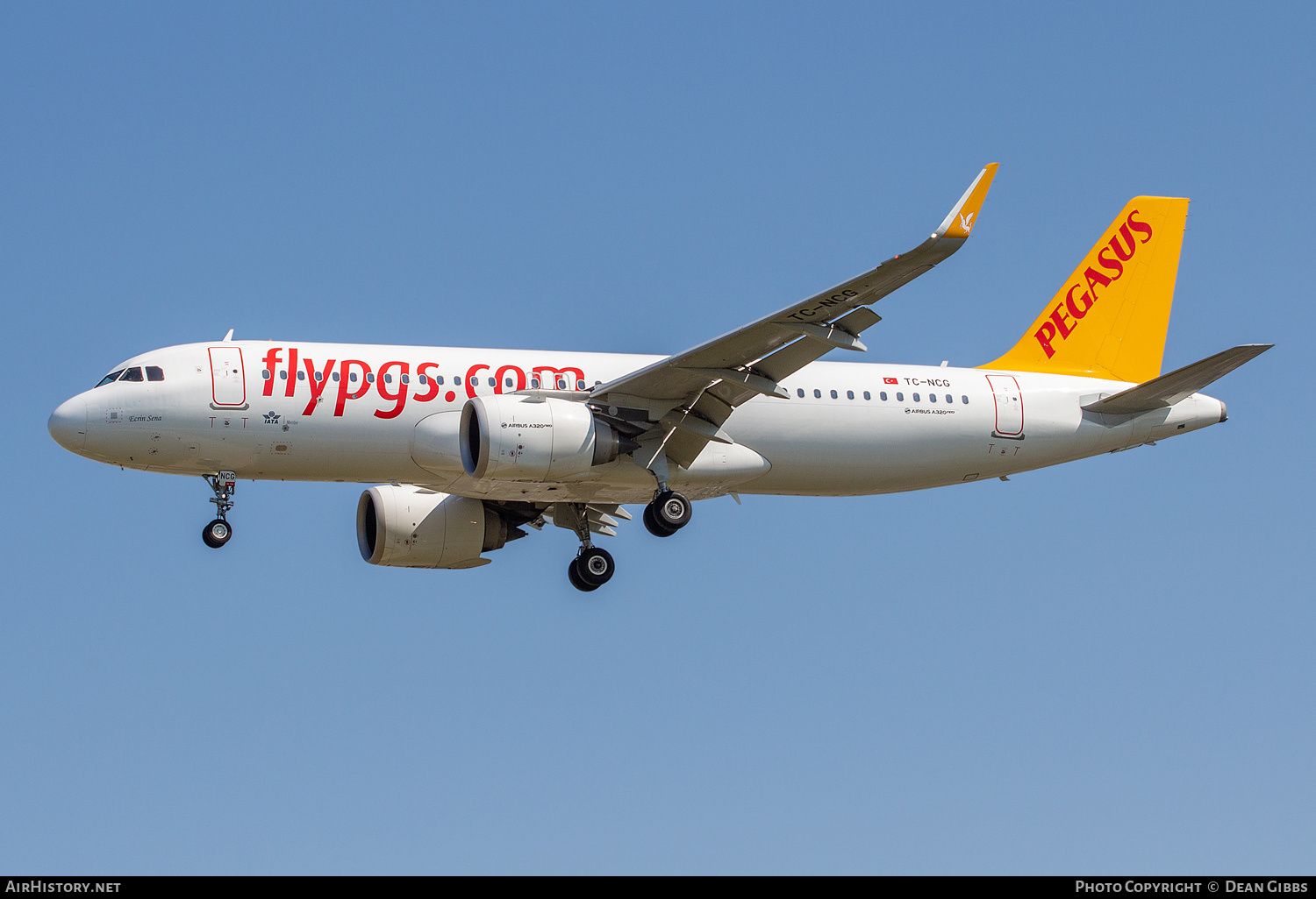 Aircraft Photo of TC-NCG | Airbus A320-251N | Pegasus Airlines | AirHistory.net #379193