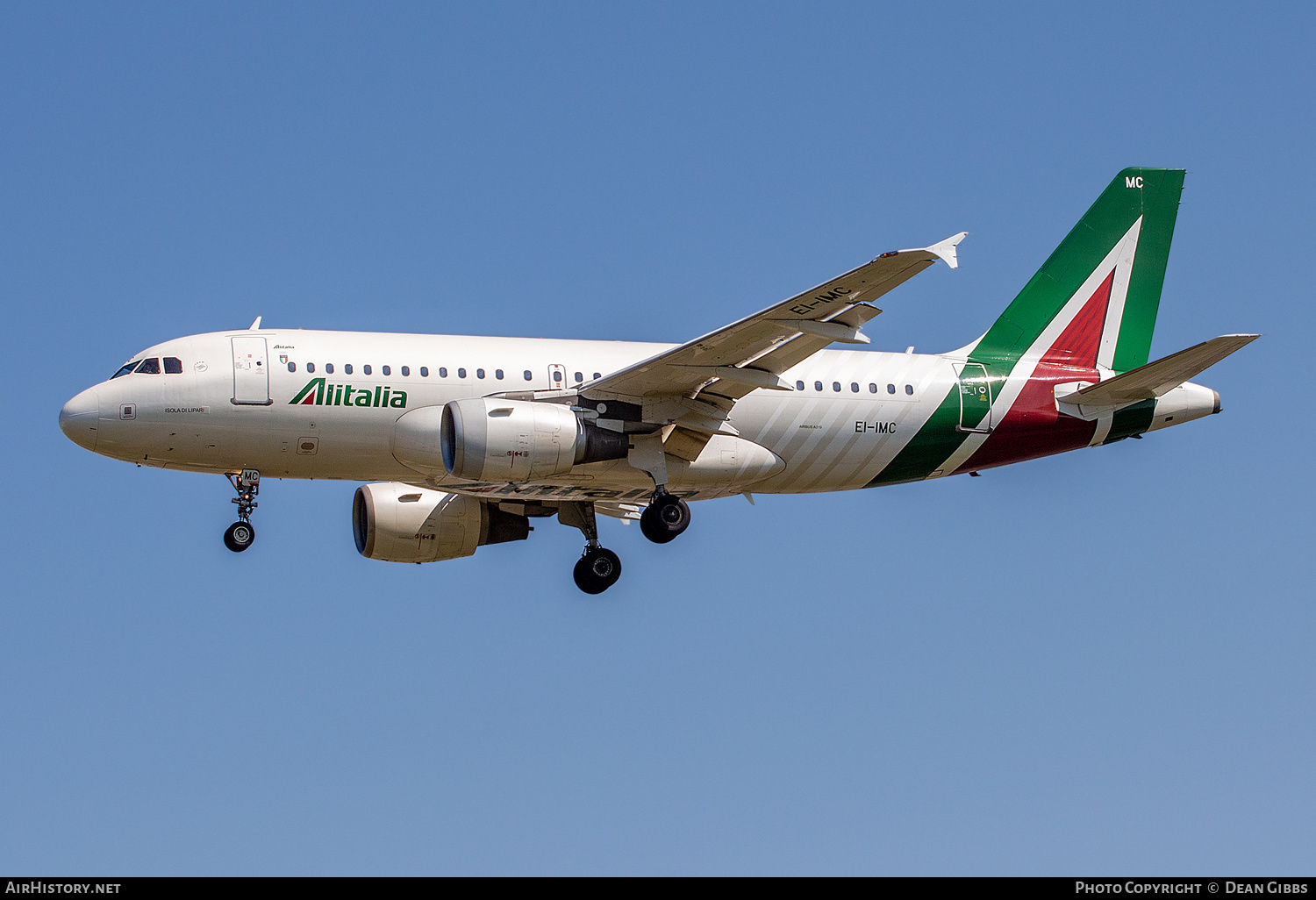 Aircraft Photo of EI-IMC | Airbus A319-112 | Alitalia | AirHistory.net #379198