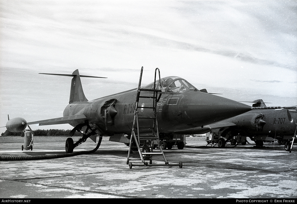 Aircraft Photo of R-756 | Lockheed F-104G Starfighter | Denmark - Air Force | AirHistory.net #379223