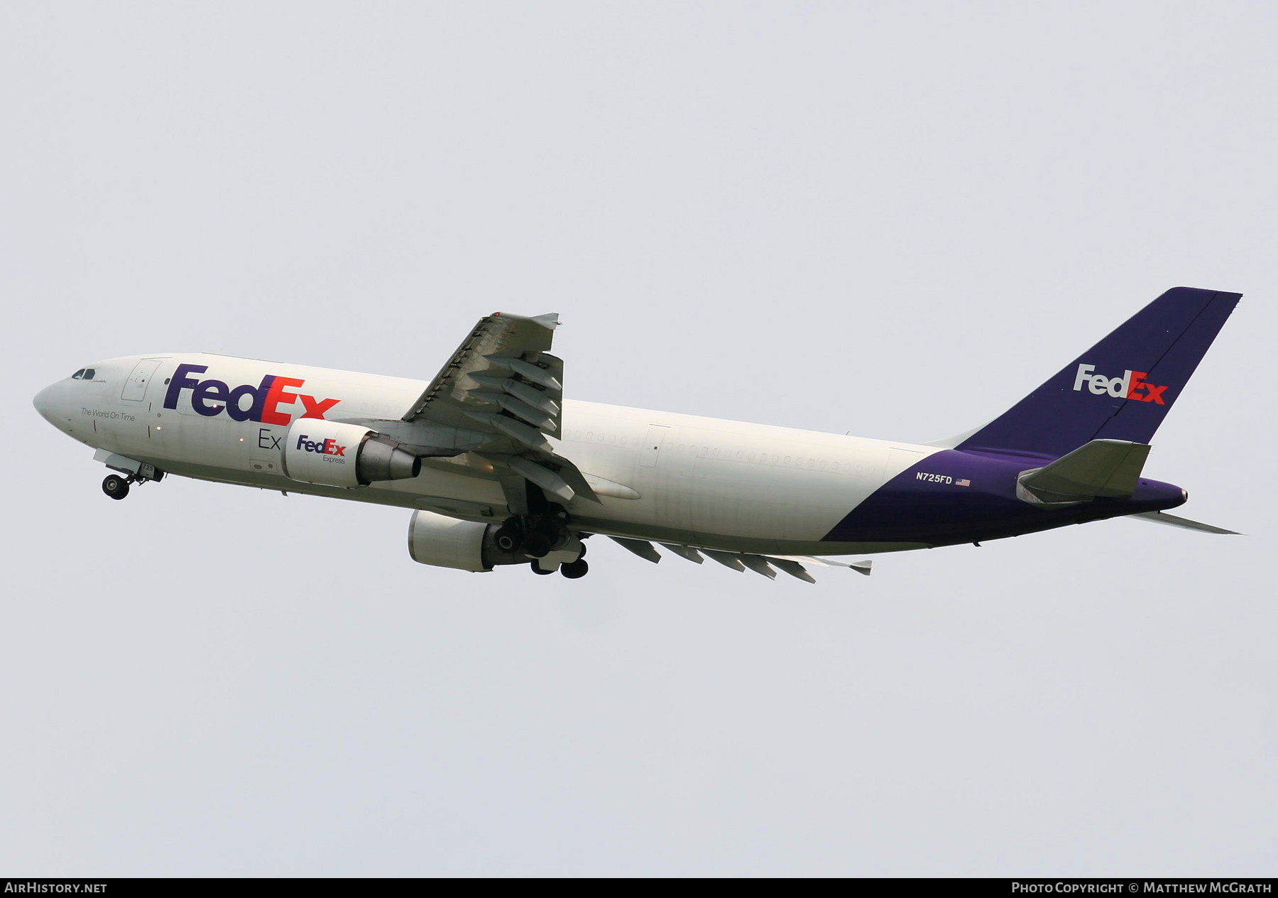 Aircraft Photo of N725FD | Airbus A300B4-622R | FedEx Express | AirHistory.net #379231