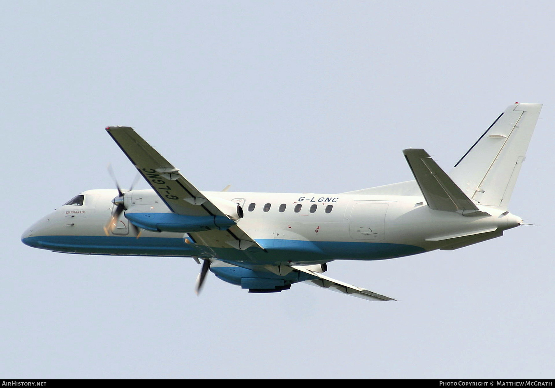 Aircraft Photo of G-LGNC | Saab 340B | Loganair | AirHistory.net #379232