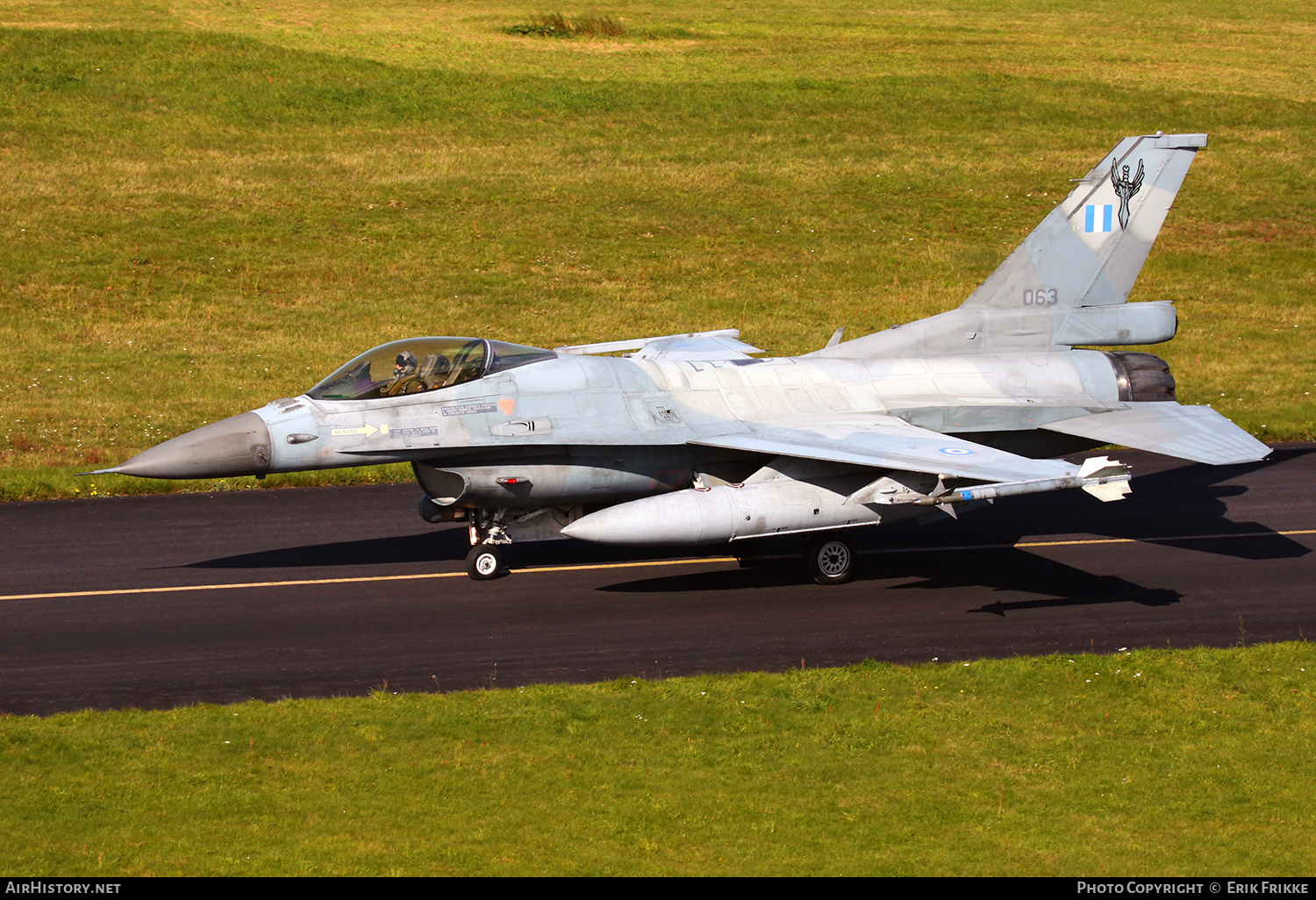 Aircraft Photo of 063 | Lockheed Martin F-16C Fighting Falcon | Greece - Air Force | AirHistory.net #379238