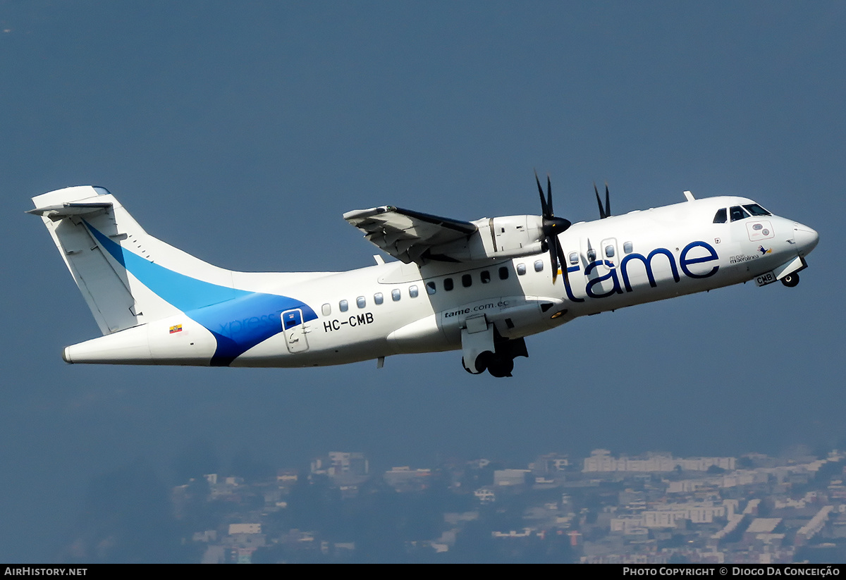 Aircraft Photo of HC-CMB | ATR ATR-42-500 | TAME Línea Aérea del Ecuador | AirHistory.net #379245