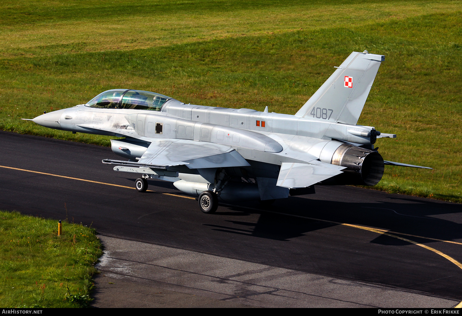 Aircraft Photo of 4087 | Lockheed Martin F-16DJ Fighting Falcon | Poland - Air Force | AirHistory.net #379252