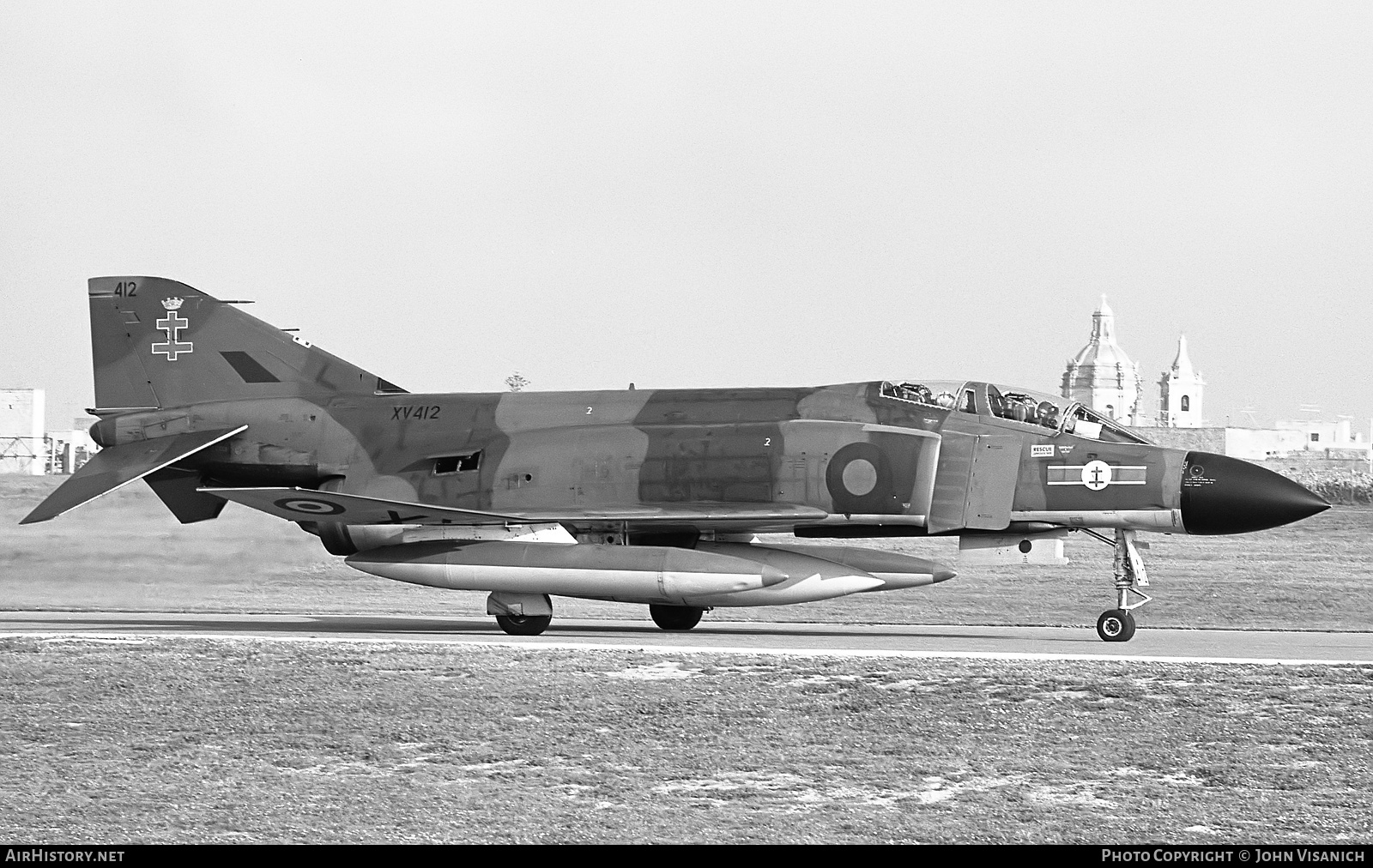 Aircraft Photo of XV412 | McDonnell Douglas F-4M Phantom FGR2 | UK - Air Force | AirHistory.net #379254