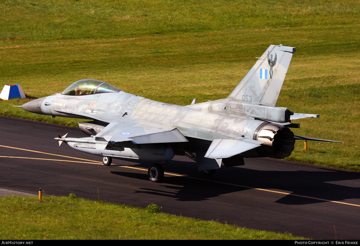 Aircraft Photo of 053 | Lockheed Martin F-16CJ Fighting Falcon | Greece - Air Force | AirHistory.net #379259