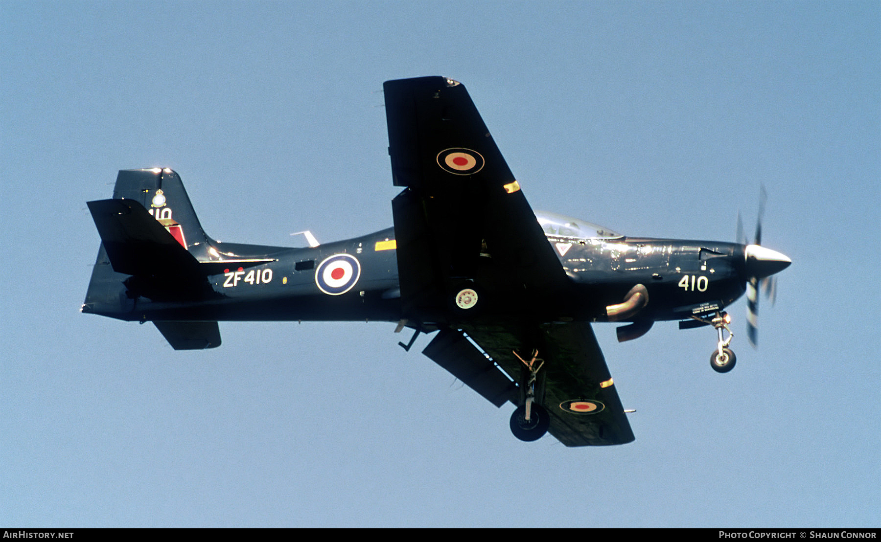 Aircraft Photo of ZF410 | Short S-312 Tucano T1 | UK - Air Force | AirHistory.net #379332