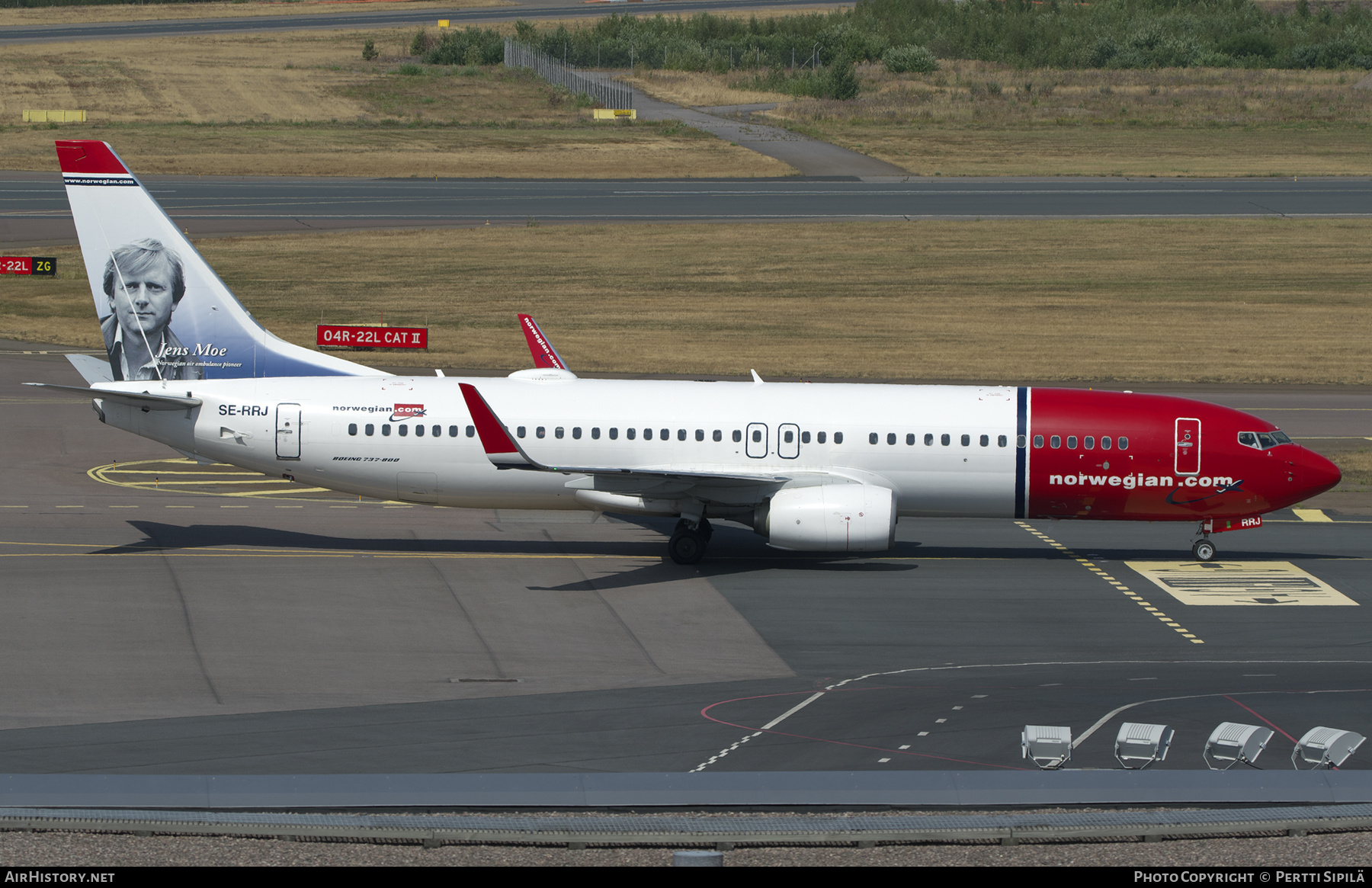 Aircraft Photo of SE-RRJ | Boeing 737-800 | Norwegian | AirHistory.net #379334