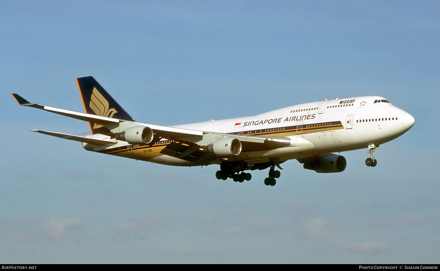 Aircraft Photo of 9V-SML | Boeing 747-412 | Singapore Airlines | AirHistory.net #379338