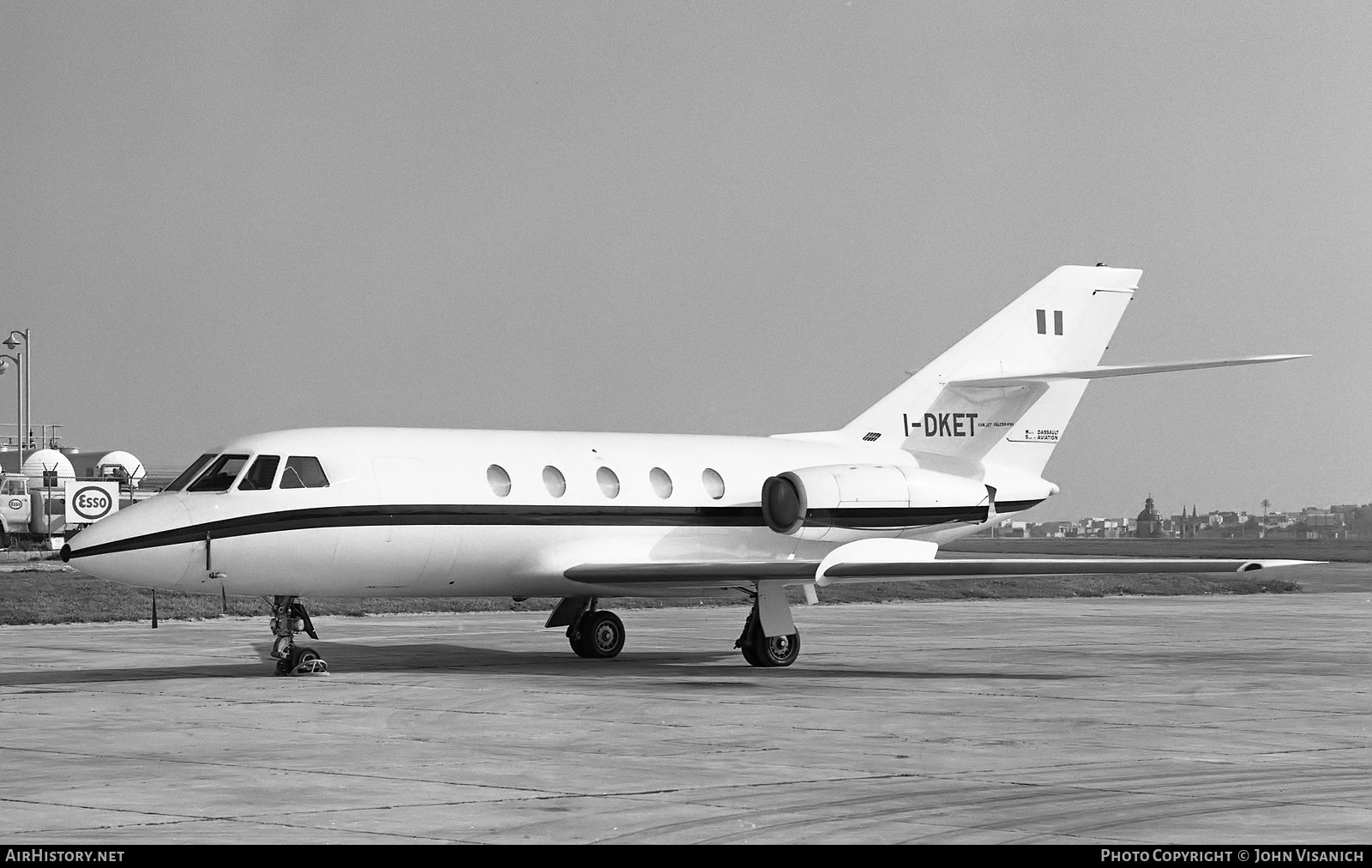Aircraft Photo of I-DKET | Dassault Falcon 20C | AirHistory.net #379341
