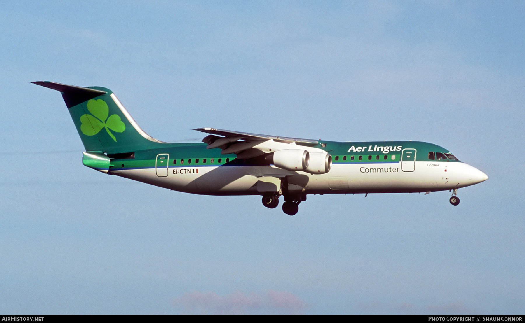 Aircraft Photo of EI-CTN | British Aerospace BAe-146-300 | Aer Lingus Commuter | AirHistory.net #379343
