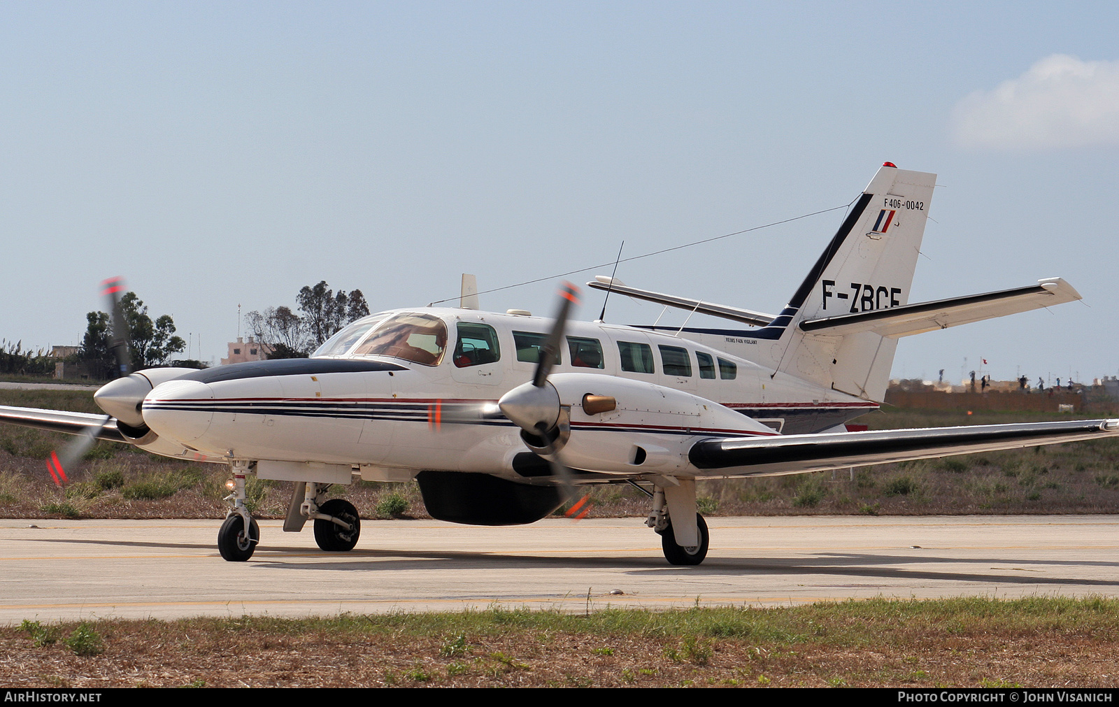Aircraft Photo of F-ZBCE | Reims F406 Vigilant | France - Customs | AirHistory.net #379353