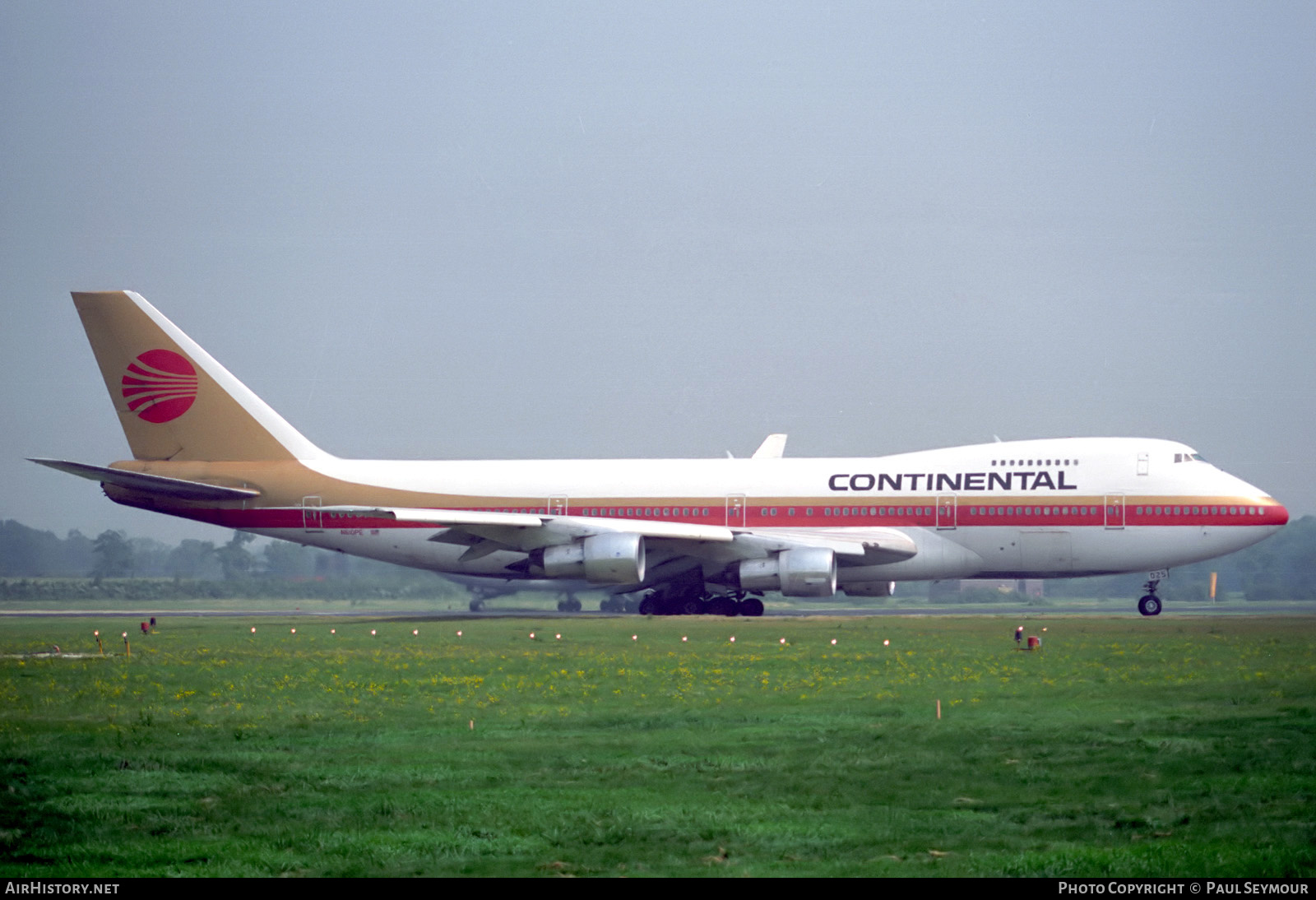 Aircraft Photo of N610PE | Boeing 747-238B | Continental Airlines | AirHistory.net #379357