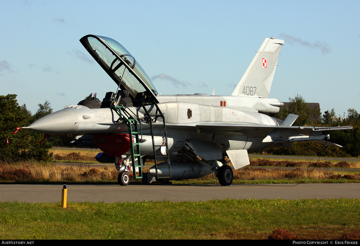 Aircraft Photo of 4087 | Lockheed Martin F-16DJ Fighting Falcon | Poland - Air Force | AirHistory.net #379373